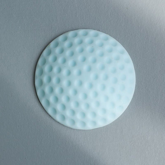 1PCS Wall Thickening Mute Door Stick Golf Styling Rubber Fender Handle Door Lock Protective Pad Protection Home Wall Stickers