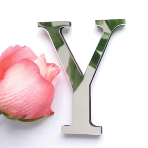 2019 new diy wall stickers 3d sticker acrylic decoration wedding gift love letters decorative Alphabet wall decor