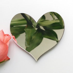 2019 new diy wall stickers 3d sticker acrylic decoration wedding gift love letters decorative Alphabet wall decor